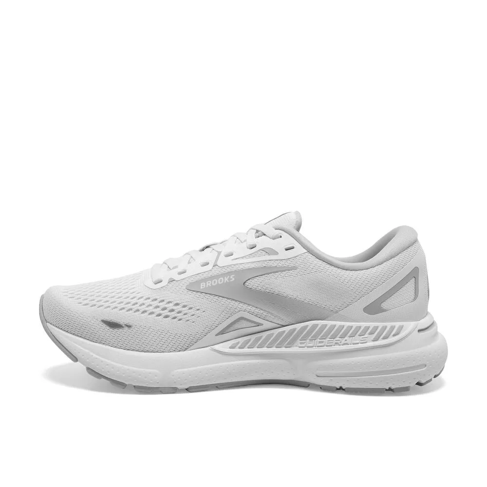 Brooks Adrenaline GTS 23 (Womens) - White/Oyster/Silver