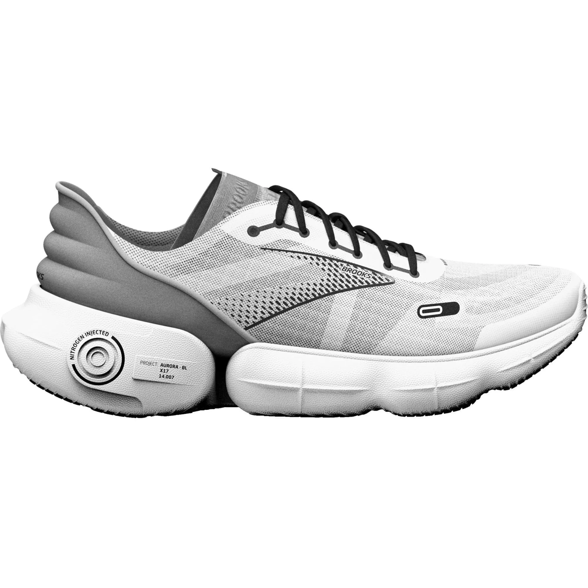 Brooks Aurora BL Womens Running Shoes - White