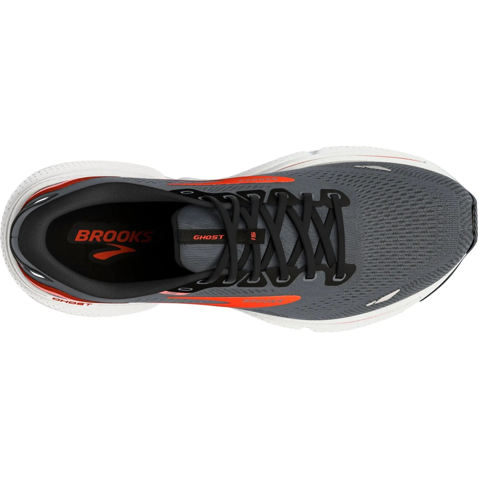 Brooks Ghost 15 Mens Running Shoes - Grey