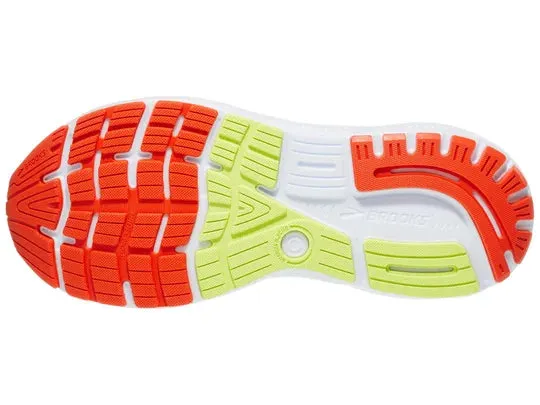 Brooks | Ghost 16 GTX | Men's | Black/Mandarin Red/Green