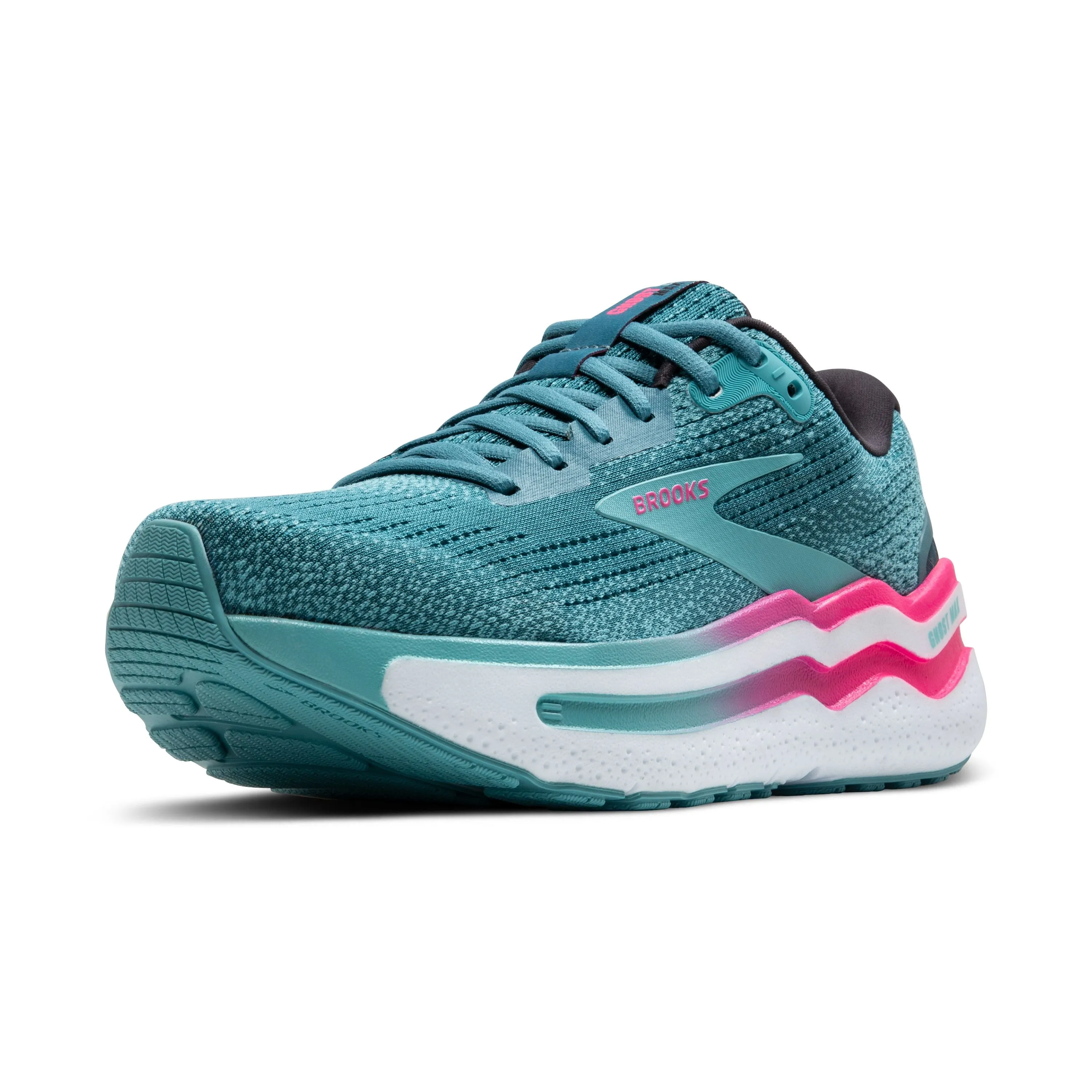 Brooks | Ghost Max 2 | Women's | Storm Blue/Knockout Pink/Aqua