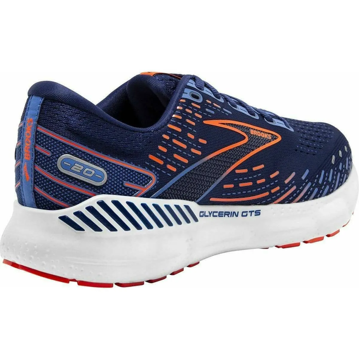 Brooks Glycerin GTS 20 Mens Running Shoes - Blue