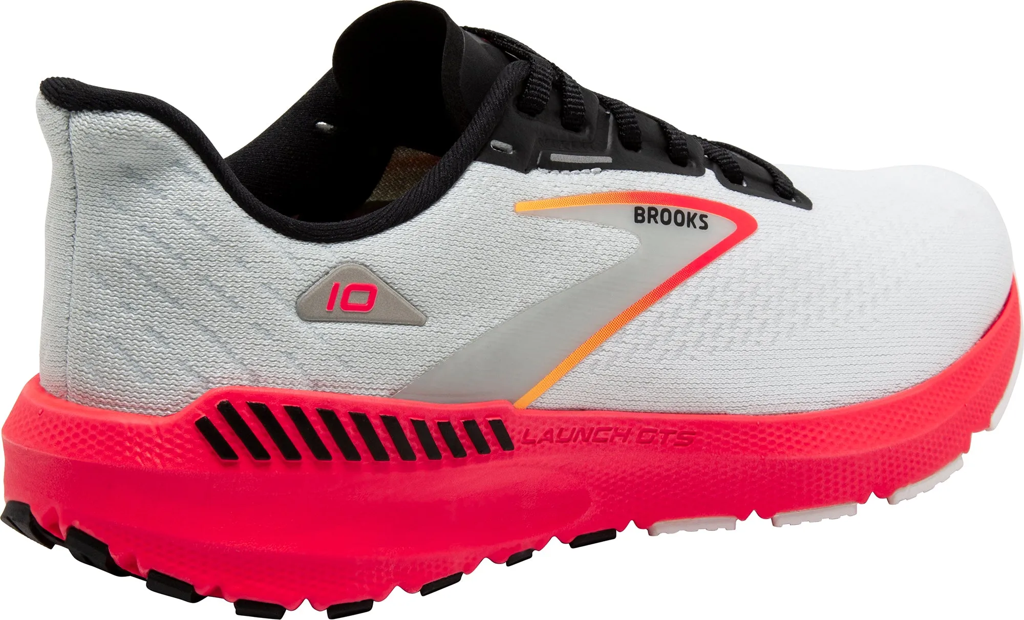 Brooks Launch GTS 10 Womens Running Shoes - White