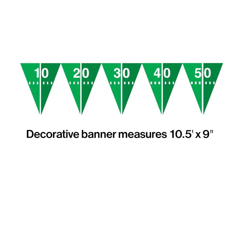 Bulk Football Field Flag Banners (12 per Case)