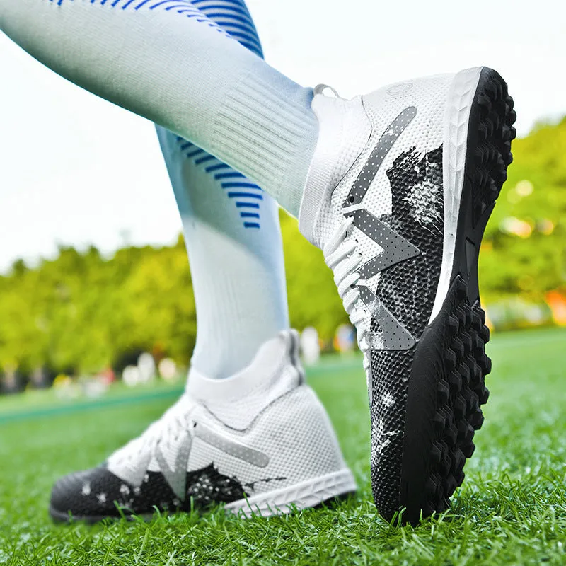 Camouflage High-Top Adult Soccer Cleats, Training