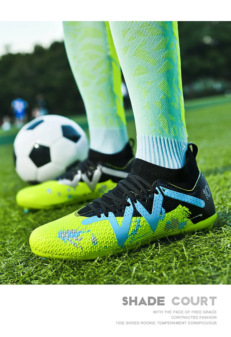 Camouflage High-Top Adult Soccer Cleats, Training