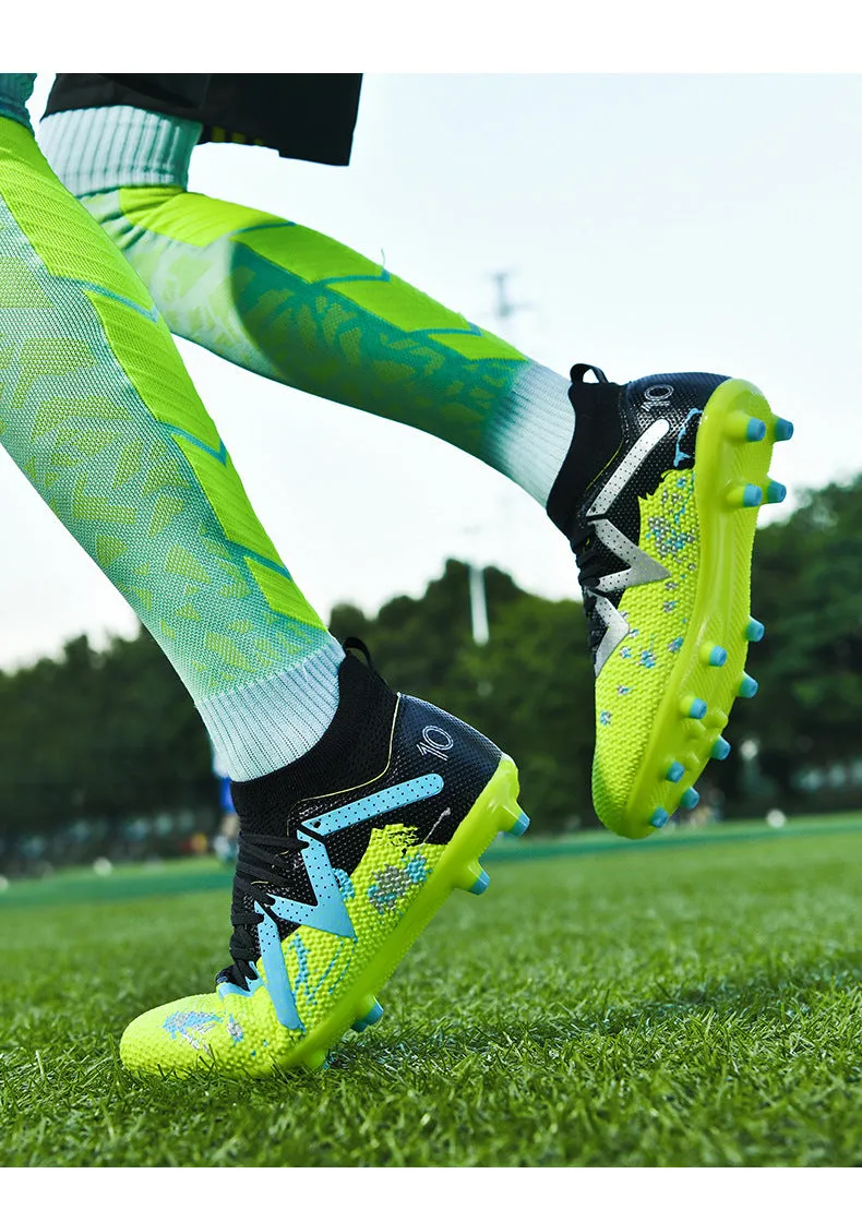 Camouflage High-Top Adult Soccer Cleats, Training