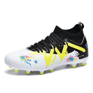 Camouflage High-Top Adult Soccer Cleats, Training