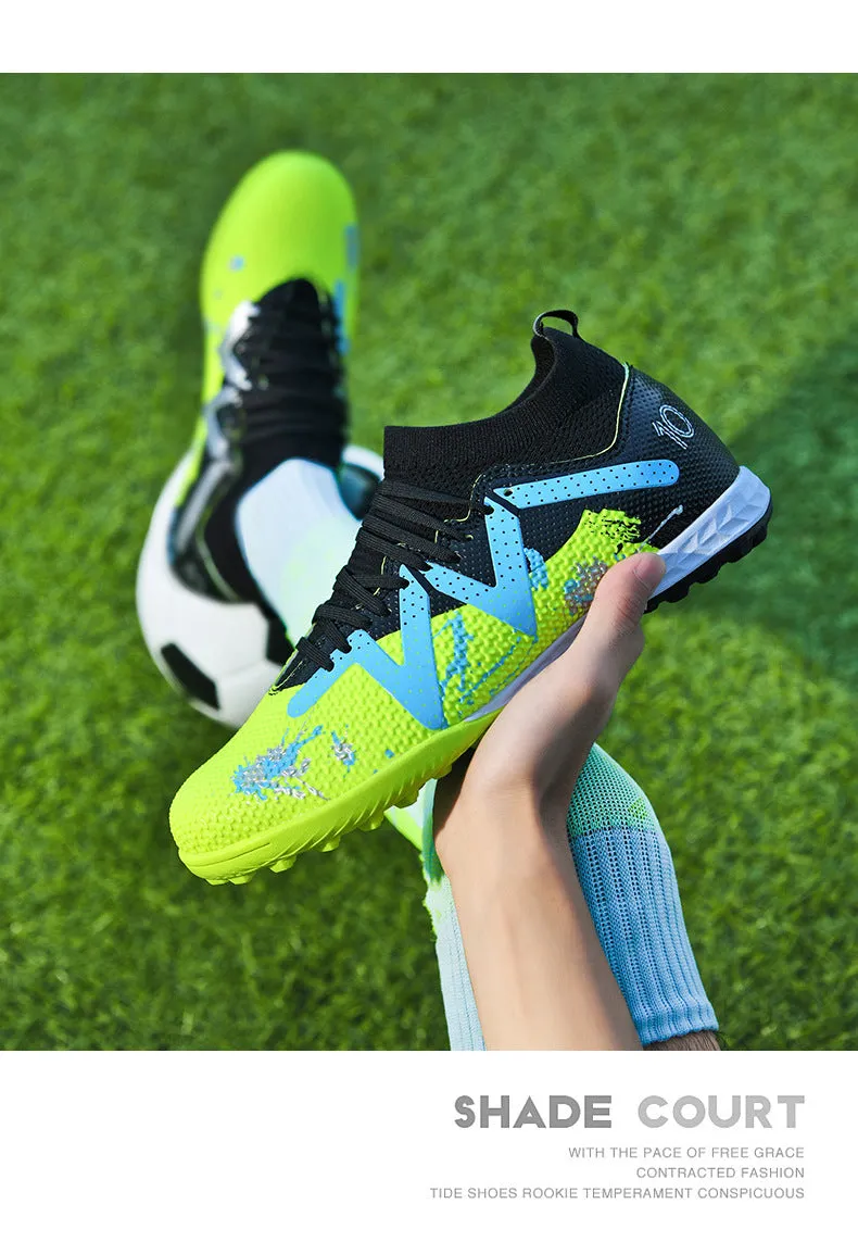 Camouflage High-Top Adult Soccer Cleats, Training