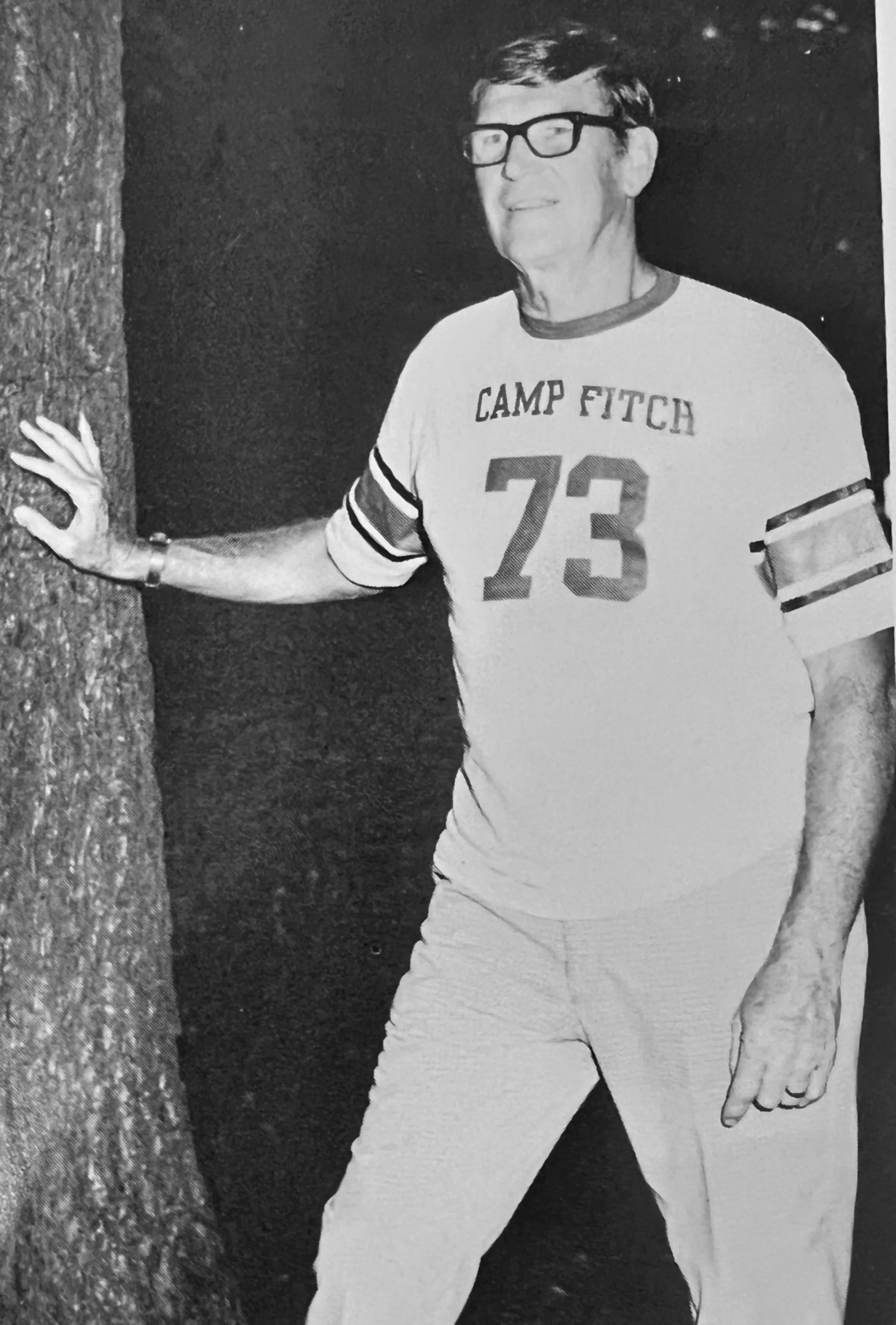 Camp Fitch "REWIND" Line - Yellow "73" Football Shirt