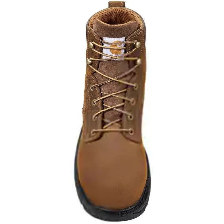 Carhartt Men's Ironwood 6" Alloy Toe WP Work Boot - Brown - FT6500-M