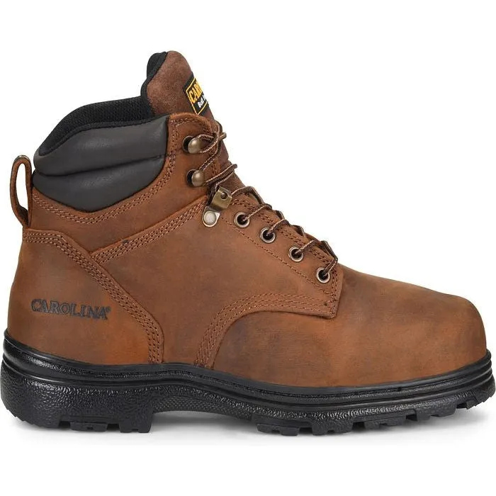 Carolina Men's Foreman 6" Steel Toe WP Metguard Work Boot -Brown- CA3527