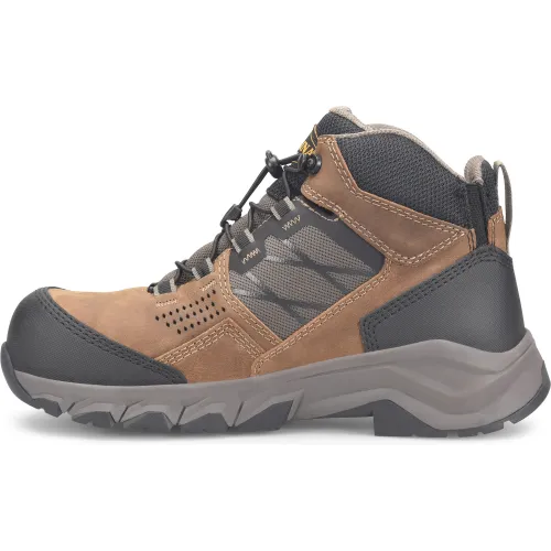 Carolina Men's Ironhide Comp Toe WP Slip Resist Hiker Work Boot -Tan- CA5553