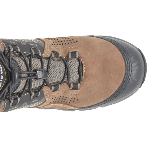 Carolina Men's Ironhide Comp Toe WP Slip Resist Hiker Work Boot -Tan- CA5553