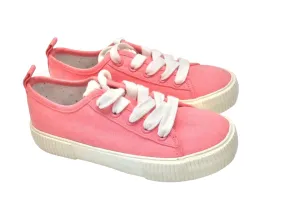 Cat & jack Pink Lace Up Classic Kids Sneakers