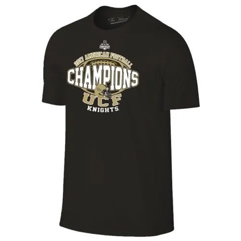 Central Florida Knights UCF 2017 AAC Football Champions Locker Room T-Shirt