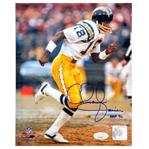 Charlie Joiner Signed San Diego Pose 2 Football 8x10 Photo (JSA)