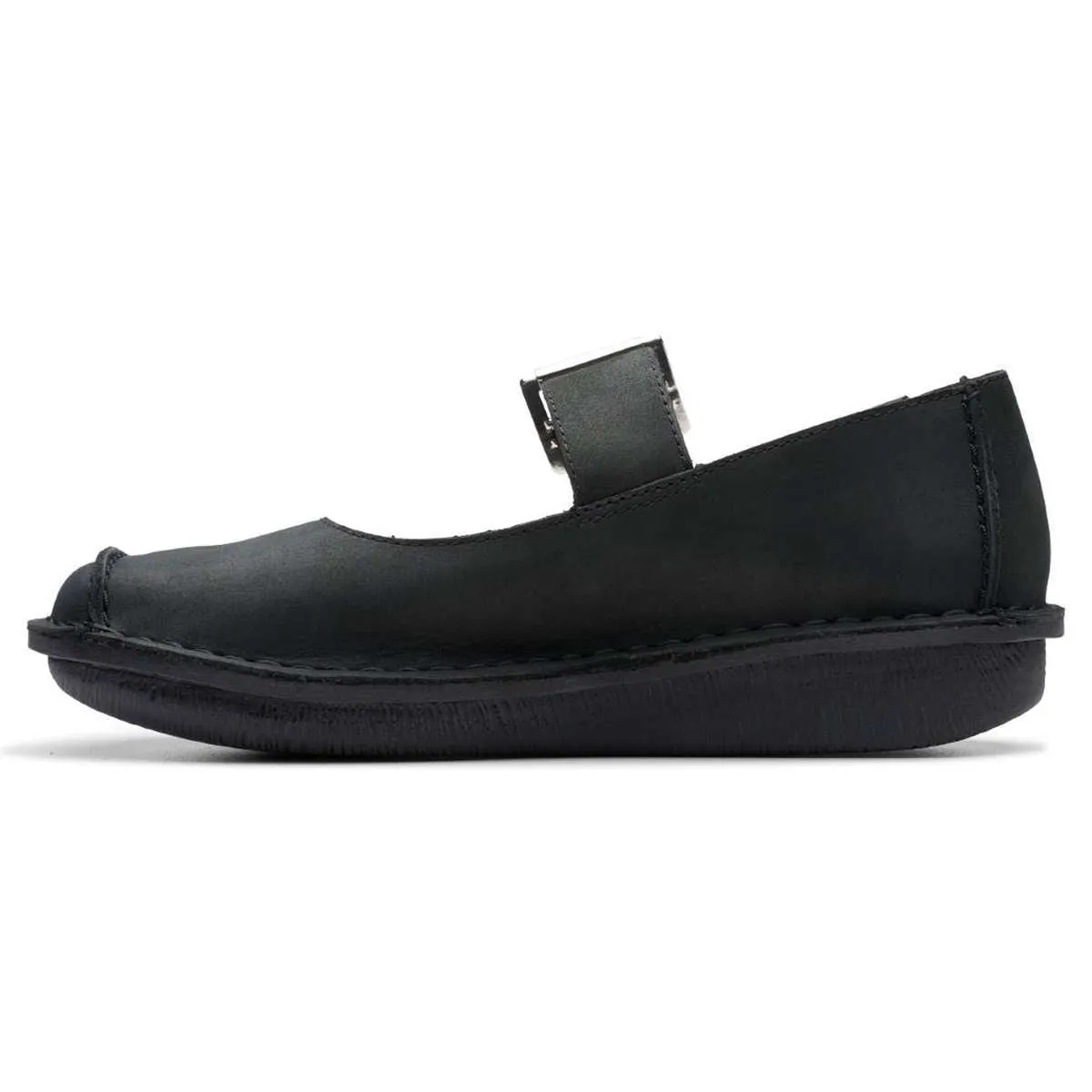 Clarks Women's Shoes Funny Bar Casual Buckle Closed-toe Leather - UK 4.5