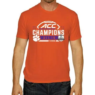 Clemson Tigers 2015 Football ACC Conference Champions Locker Room T-Shirt