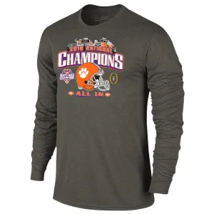 Clemson Tigers 2016 College Football Nat'l Champions All In Stadium LS T-Shirt