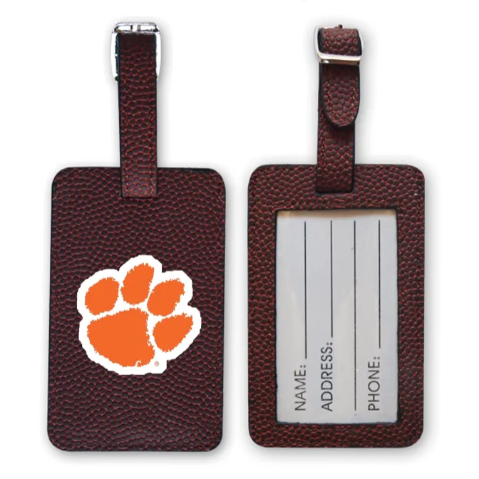 Clemson Tigers Football Luggage Tag