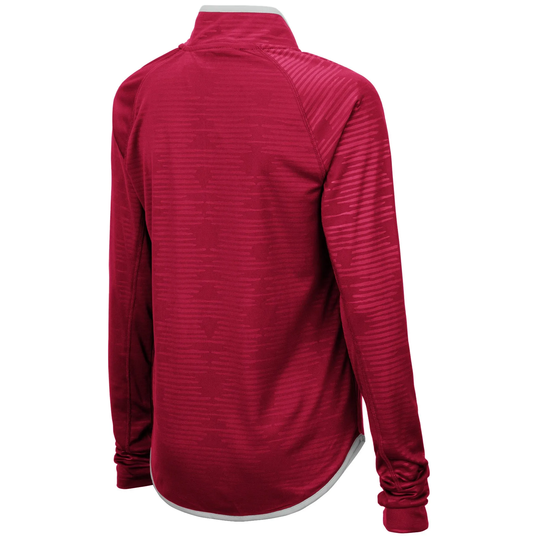 Colosseum Ladies Crimson 1/4 Zip