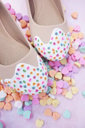 Conversation Heart Sprinkle Flats