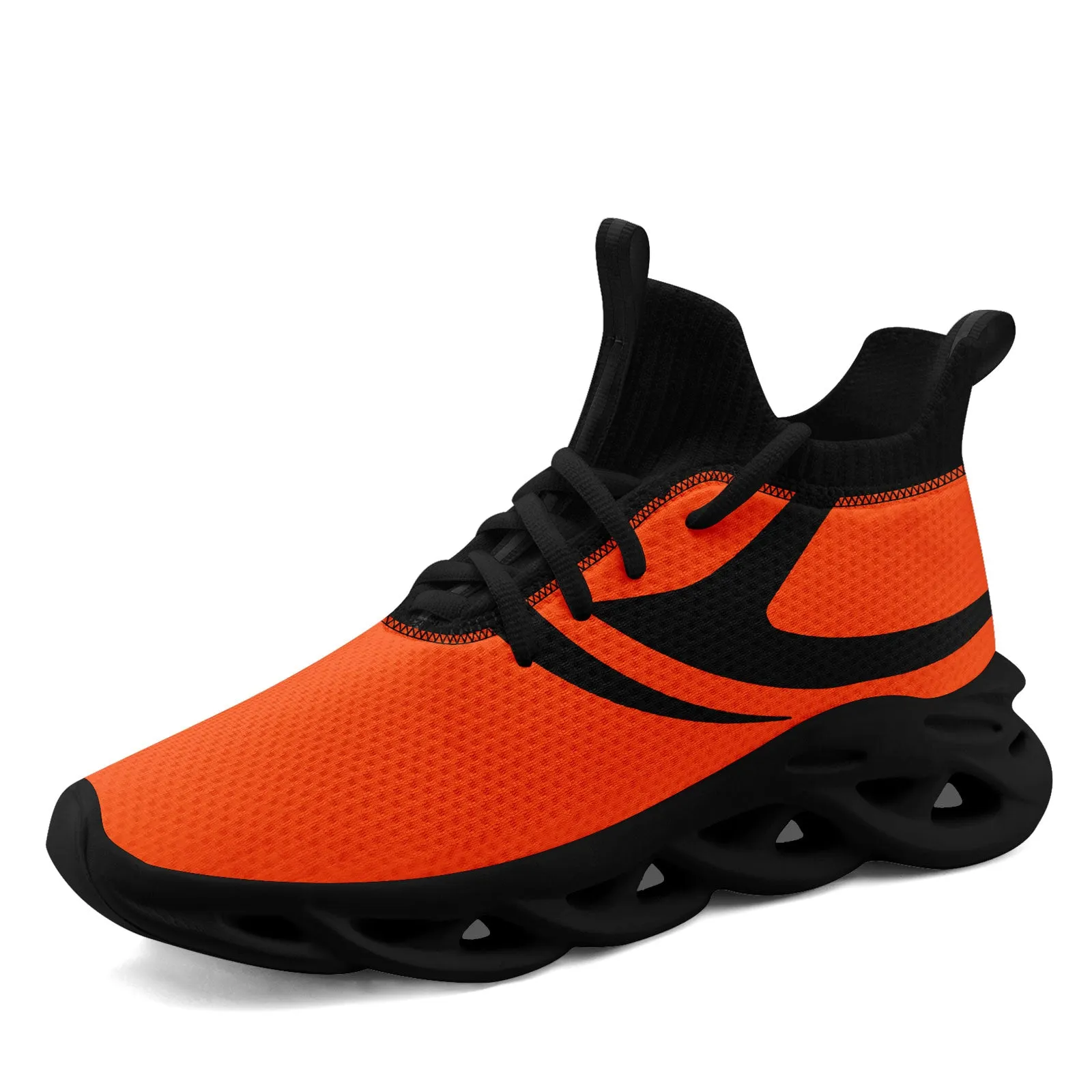 Custom Orange Cincinnati Football Jersey and Sports Shoes Combo Offer Personalized Combo ZH-D025008-6