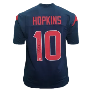 DeAndre Hopkins Pro Style Autographed Football Jersey Color Rush (JSA)