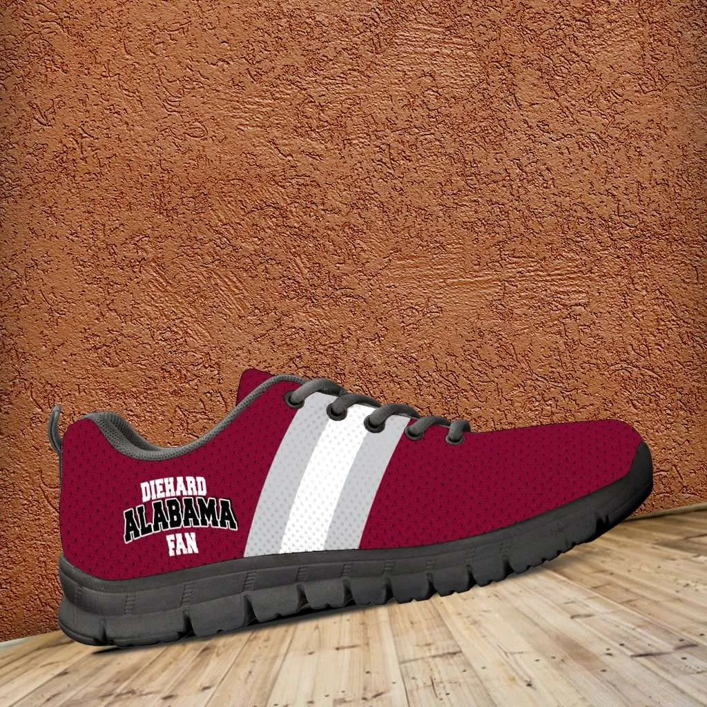 Diehard Alabama Fan Running Shoes