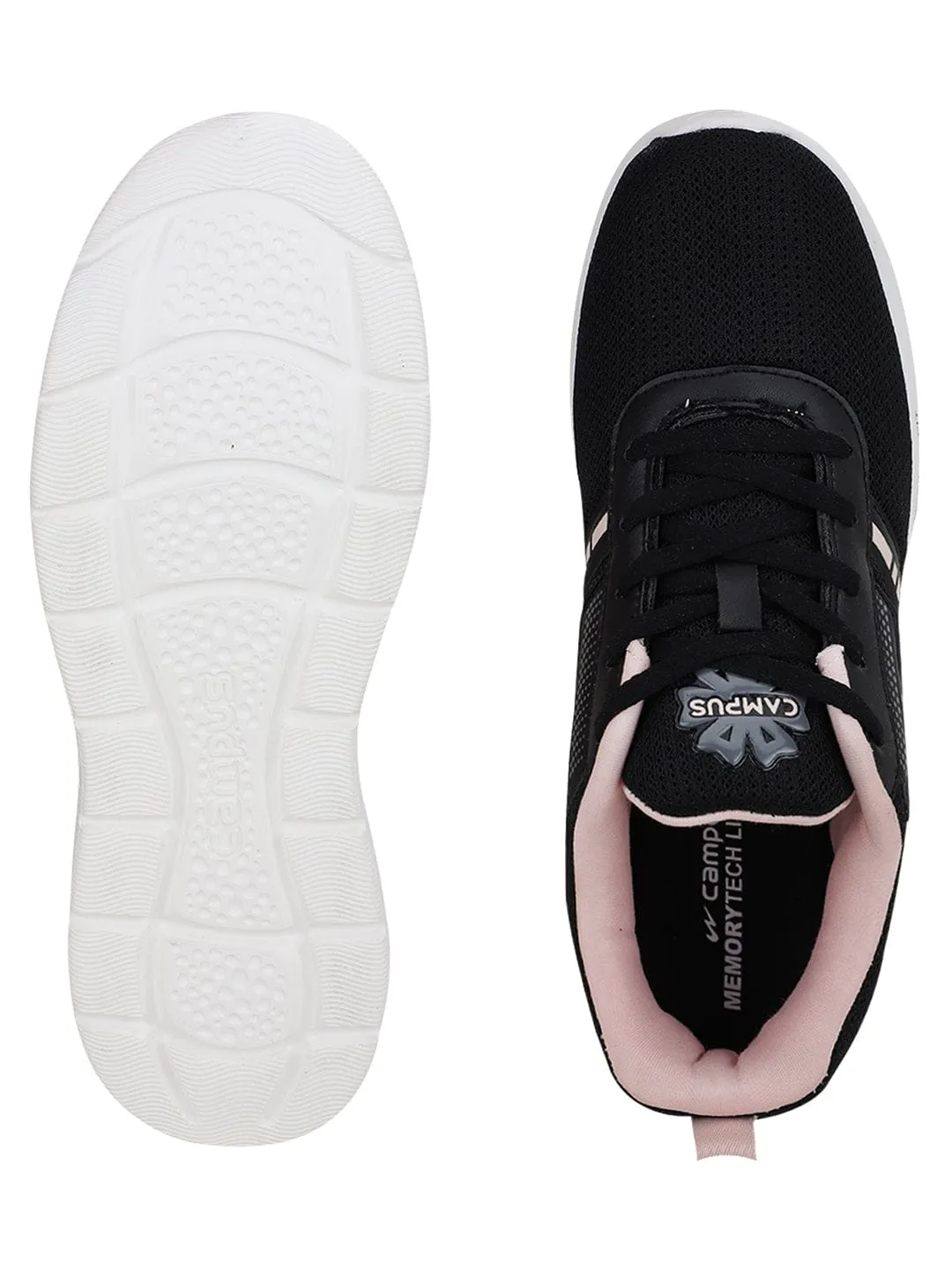 DOLPHIN Black Women's Sneakers