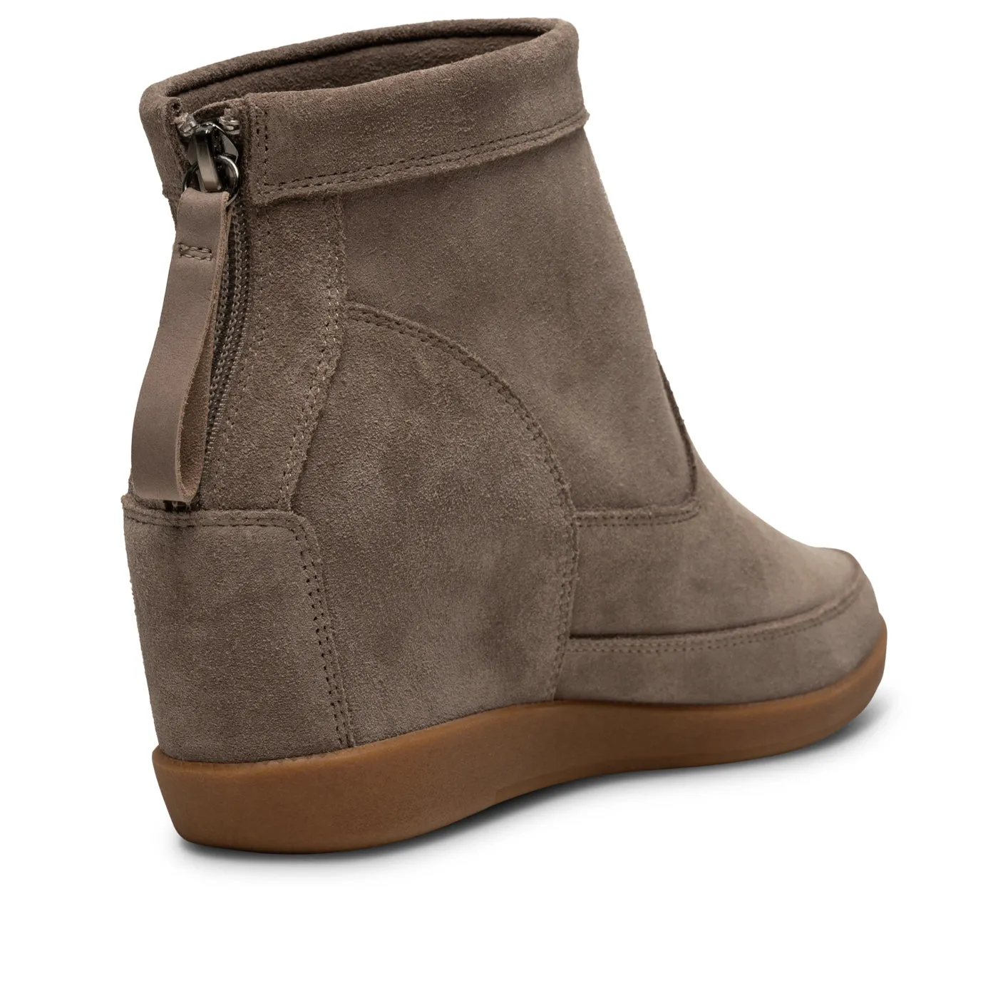 Emmy Suede Wedge - TAUPE/TAUPE