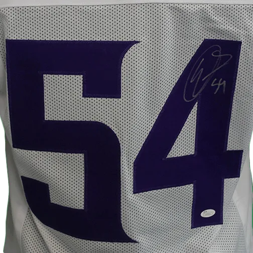 Eric Kendricks Autographed pro style Football Jersey White (JSA)