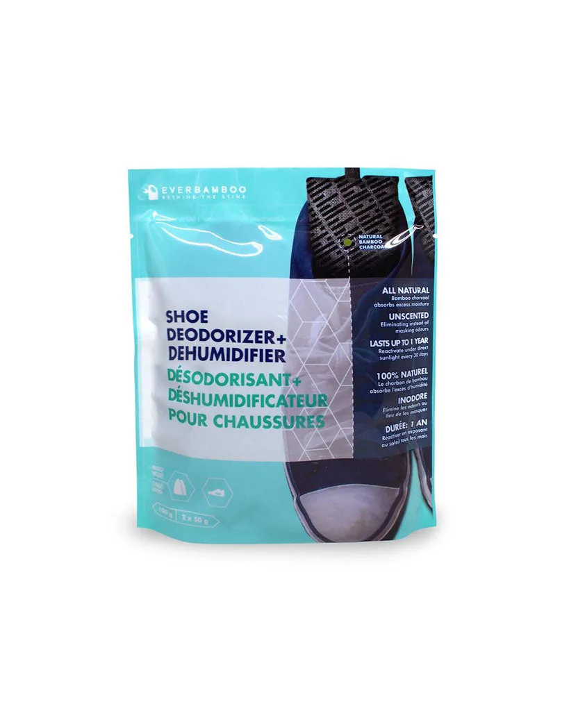 Ever Bamboo All Natural Bamboo Charcoal Shoe Deodorizer