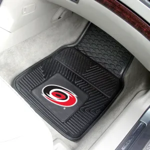 Fanmats Carolina Hurricanes Heavy Duty Car Mat Set - 2 Pieces