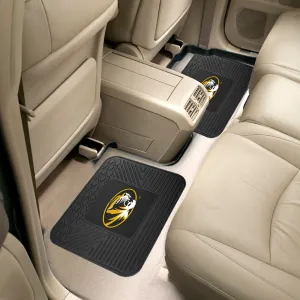 Fanmats Missouri Tigers Back Seat Car Utility Mats - 2 Piece Set