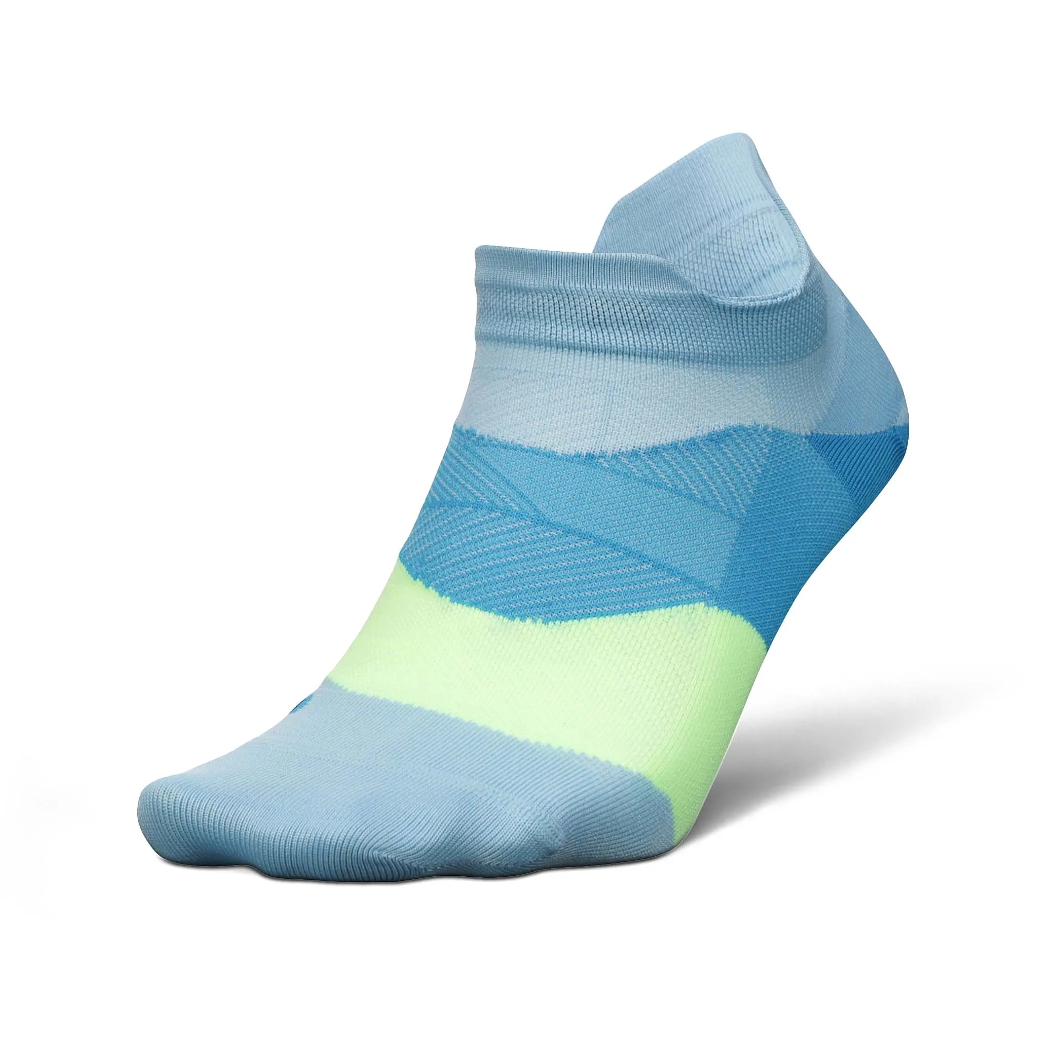 Feetures | Unisex Elite Ultra Light No Show Tab - Blue Crystal