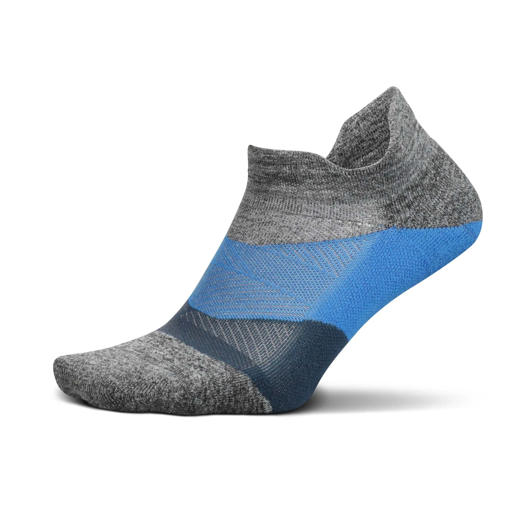 Feetures | Unisex Elite Ultra Light No Show Tab - Gravity Gray