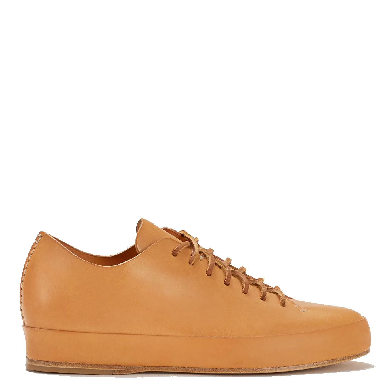 Feit - Natural Veg Tan Hand Sewn Low Sneaker