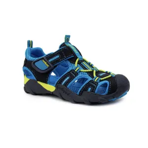 Flex Canyon Black Adventure Sandals