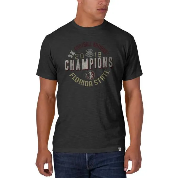 Florida State Seminoles 47 Brand 2013 BCS National Champs Grey Scrum T-Shirt