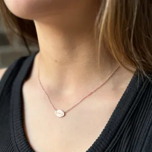 Football Fan Dainty Necklace (ROSE GOLD, GOLD OR SILVER)