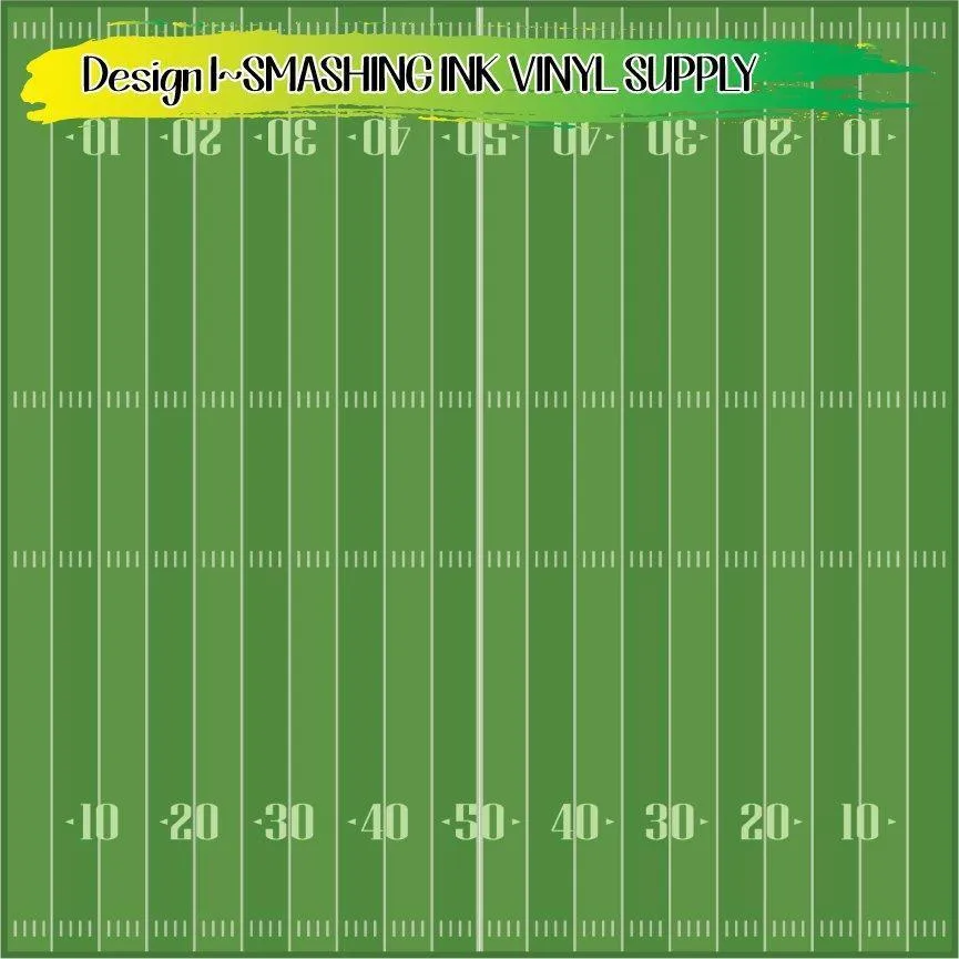 Football Field ★ Laser Safe Adhesive Film (TAT 3 BUS DAYS)