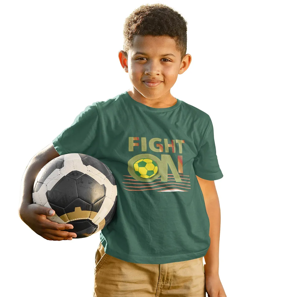 Football T Shirt for Kids D45