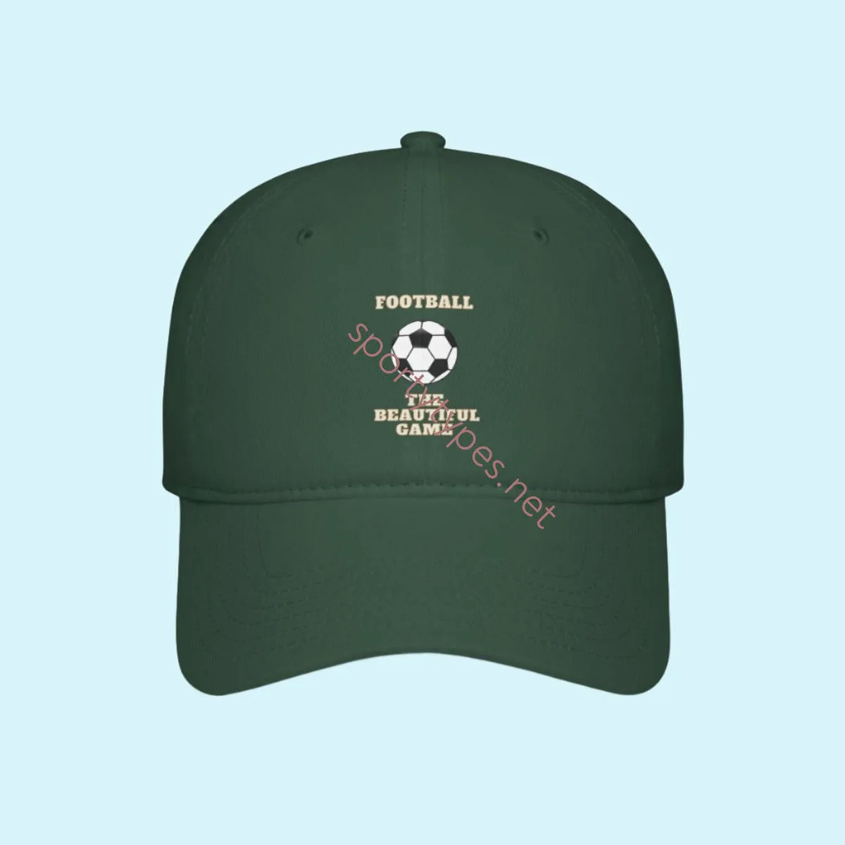 Football The Beautiful Game Baseball Cap