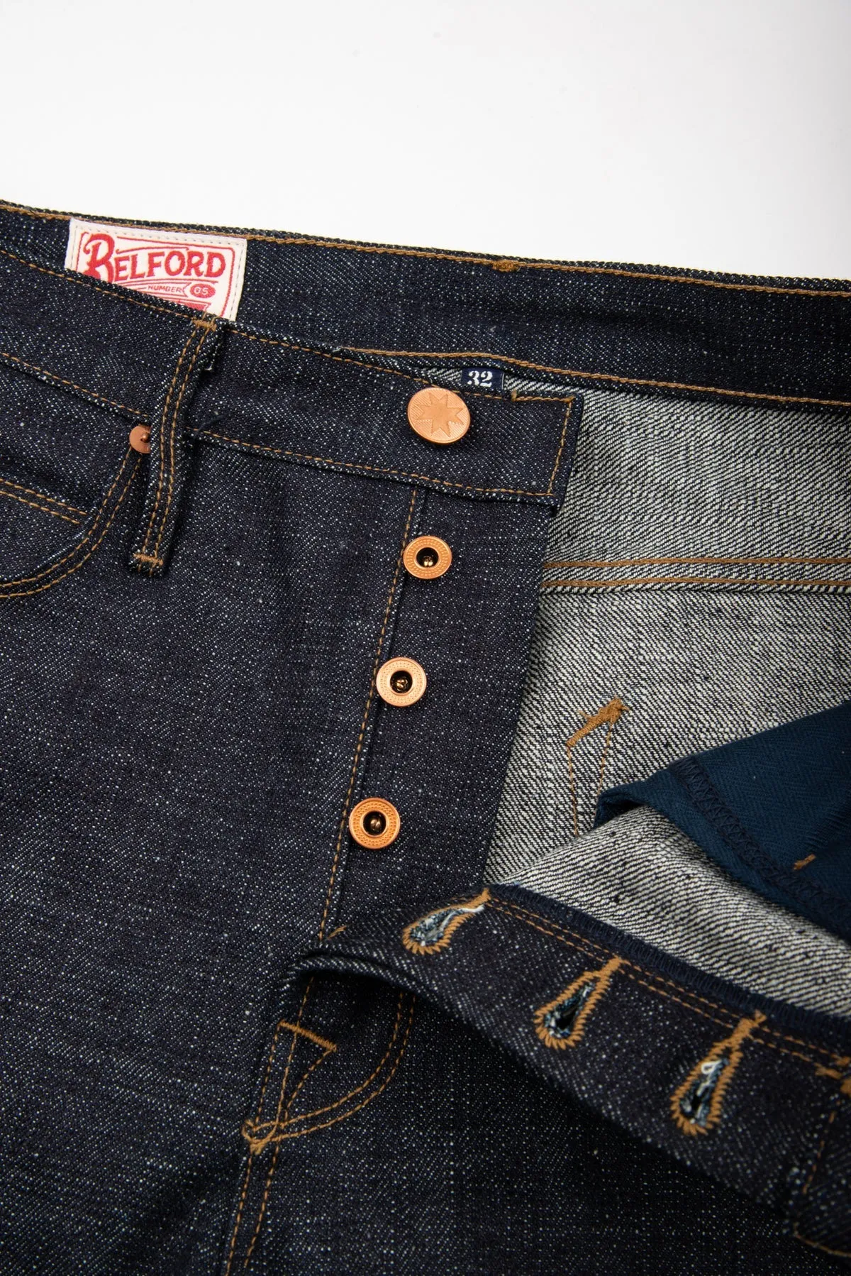 Freenote Cloth Belford - 17oz Indigo Slub