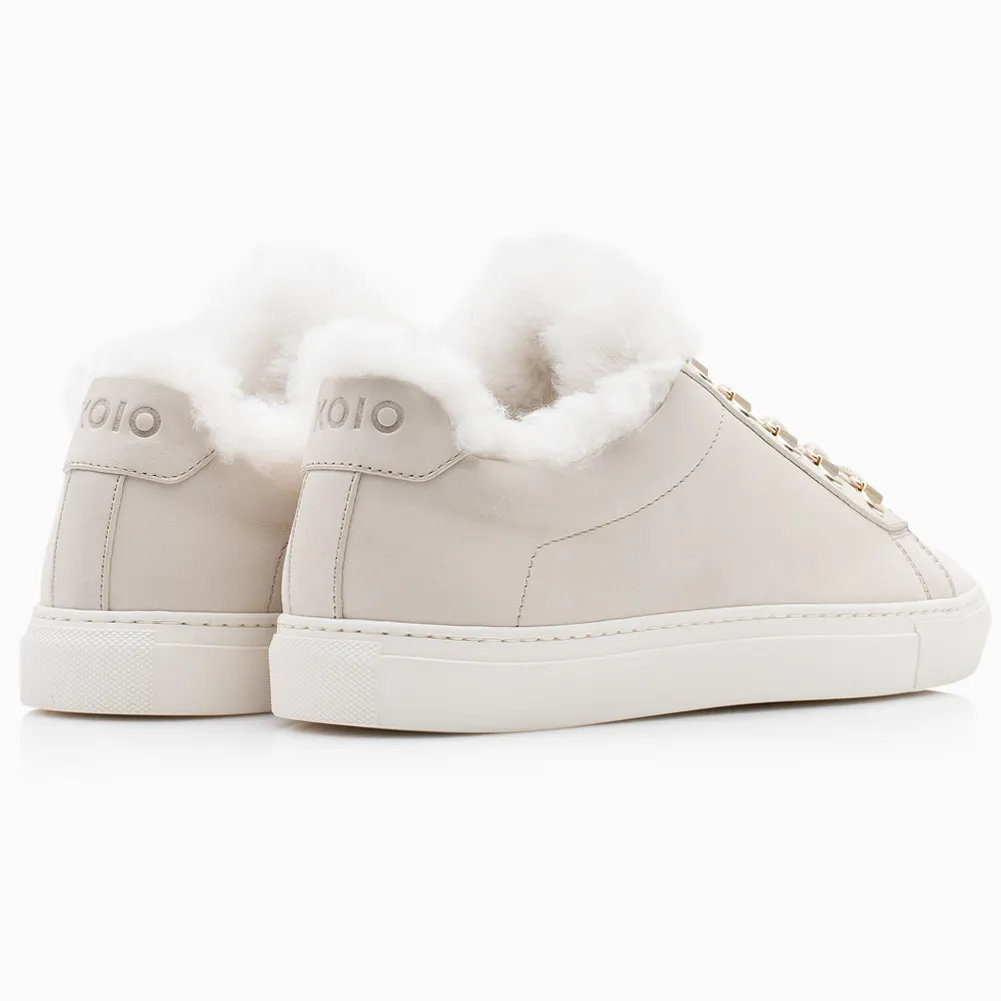 Gavia in Cloud Shearling