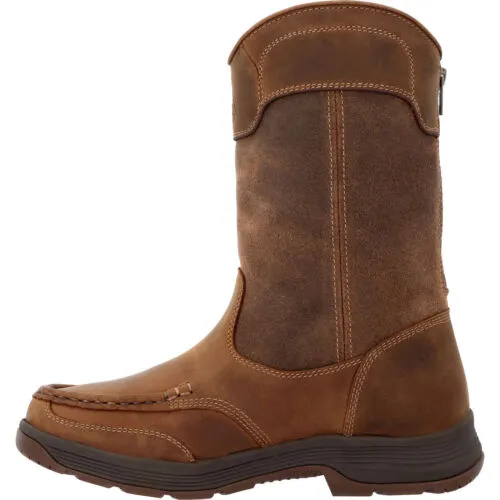 Georgia GB00550 Men's 11" Athens SuperLyte Alloy Toe Waterproof Pull-On Work Boot (SHOP IN-STORES TOO)