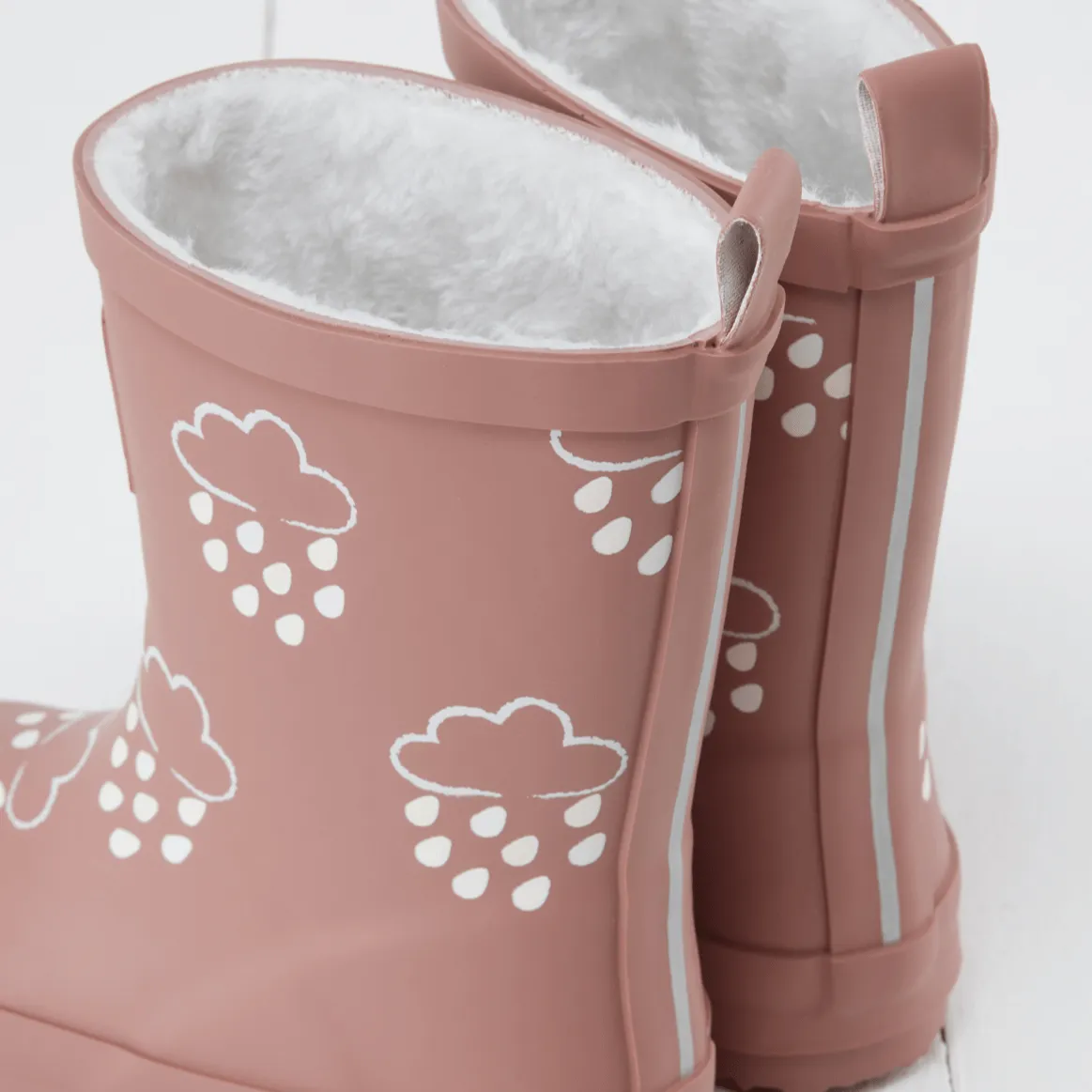 Grass & Air Kids Colour Changing Wellies (Rose)
