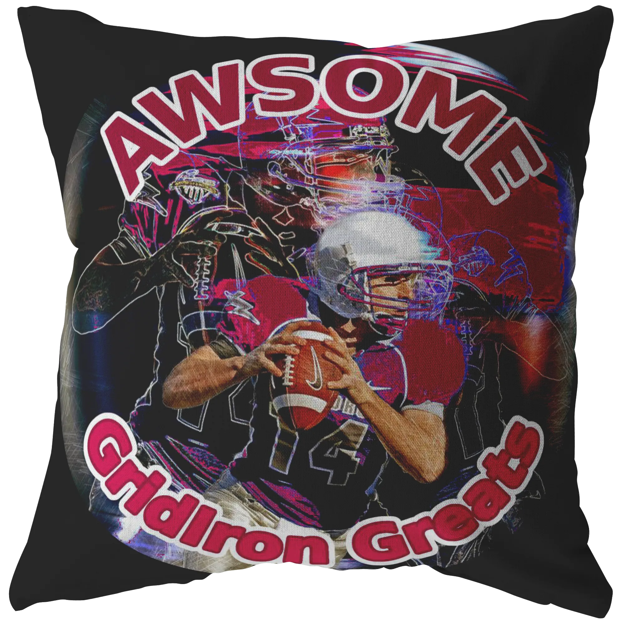 Gridiron Greats Pillow [RED]